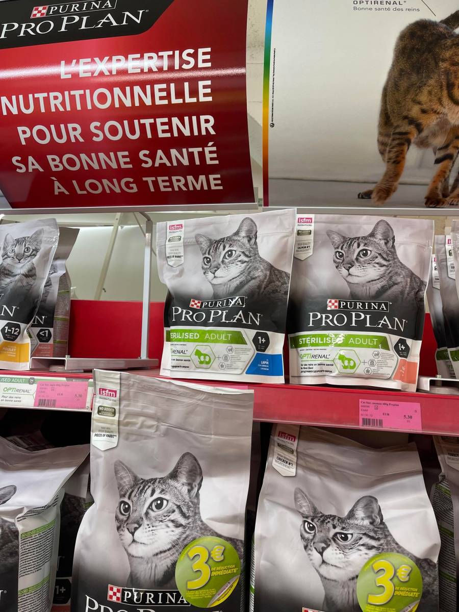 Alimentation Haut de Gamme Proplan c’est moins cher dans votre jardinerie Sopavar à Sanary et à Six Fours près de Toulon dans le Var