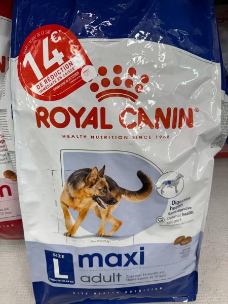 Croquettes Maxi Adult Royal Canin en Promo c’est dans vos coopératives agricoles Sopavar à Sanary et à Six Fours près de Toulon dans le Var