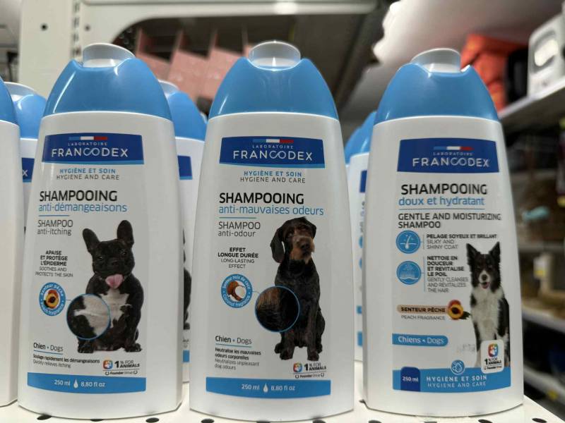 Animalerie SOPAVAR : shampoing naturel pour chien et chat à Sanary dans le Var